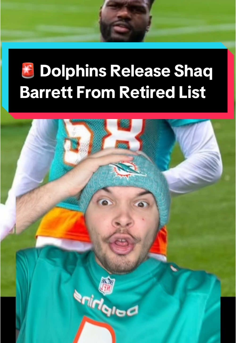 🚨 Dolphins Release Shaq Barrett From Reserve Retired List #NFL #nflfootball #nfltrending #nflviral #dolphins 