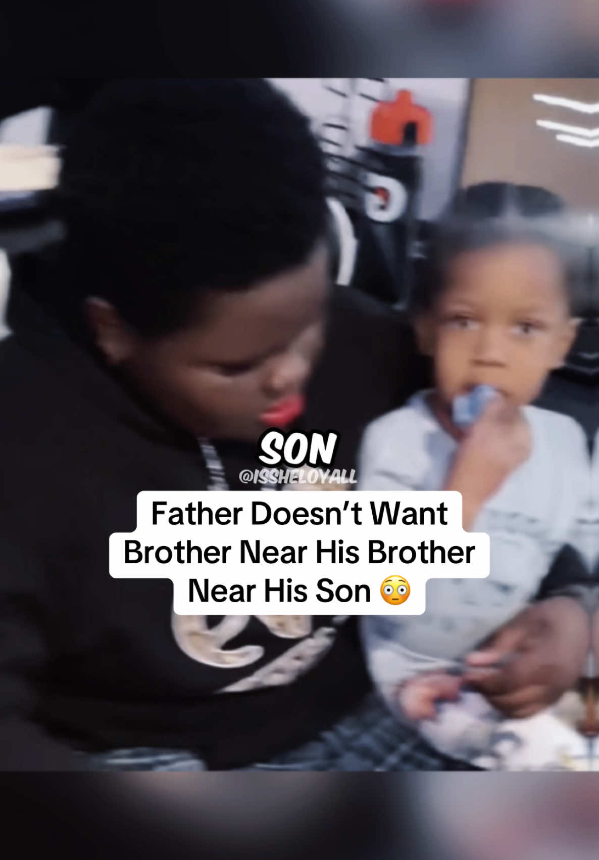 Father doesn’t want his brother near his son #fyp #viral 