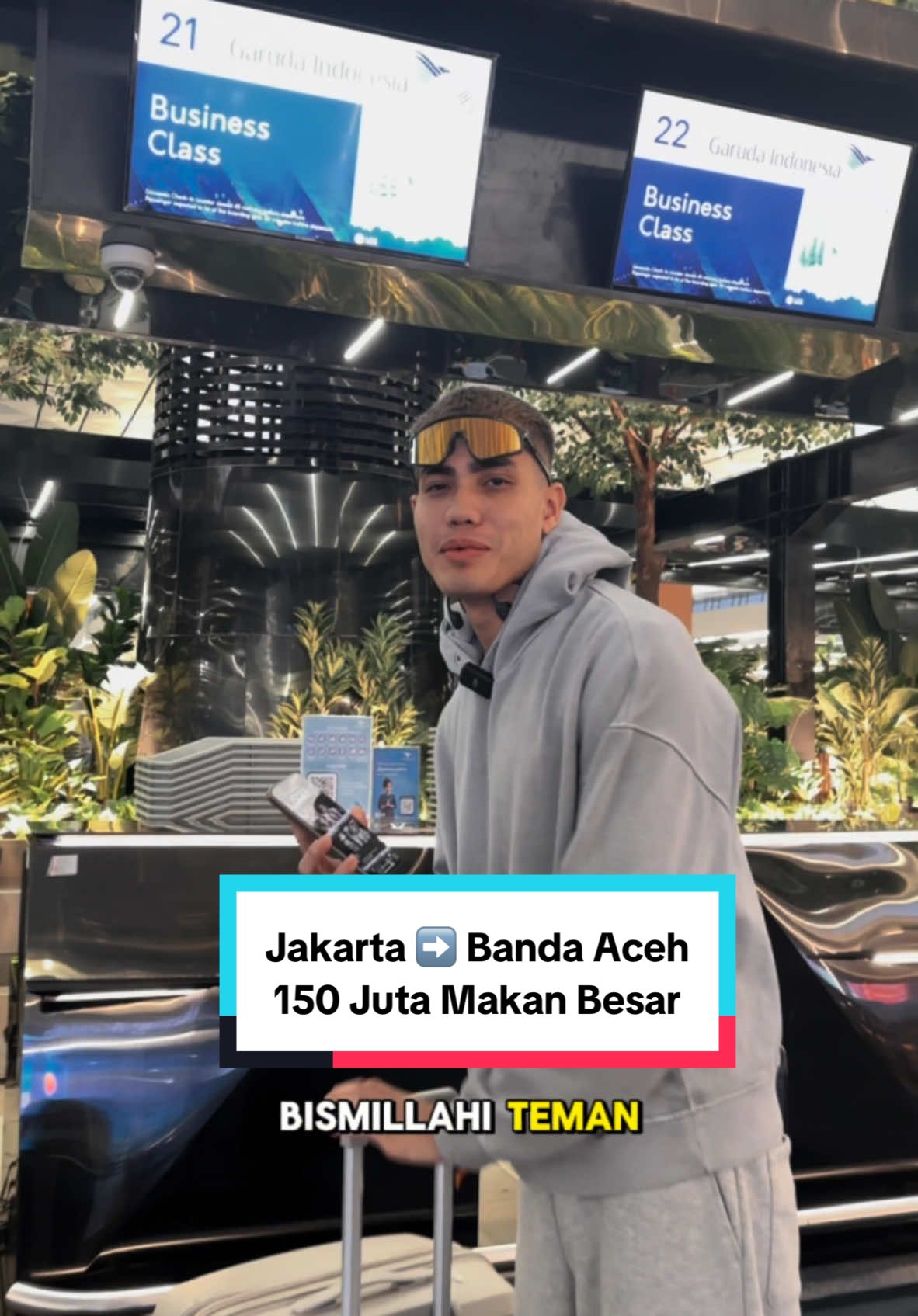 Jakarta Ke Banda Aceh Bismillah Teman Teman 150 Juta Makan Besar Semoga Berkah #aisarkhaledd #indonesia #aceh #masukberanda 