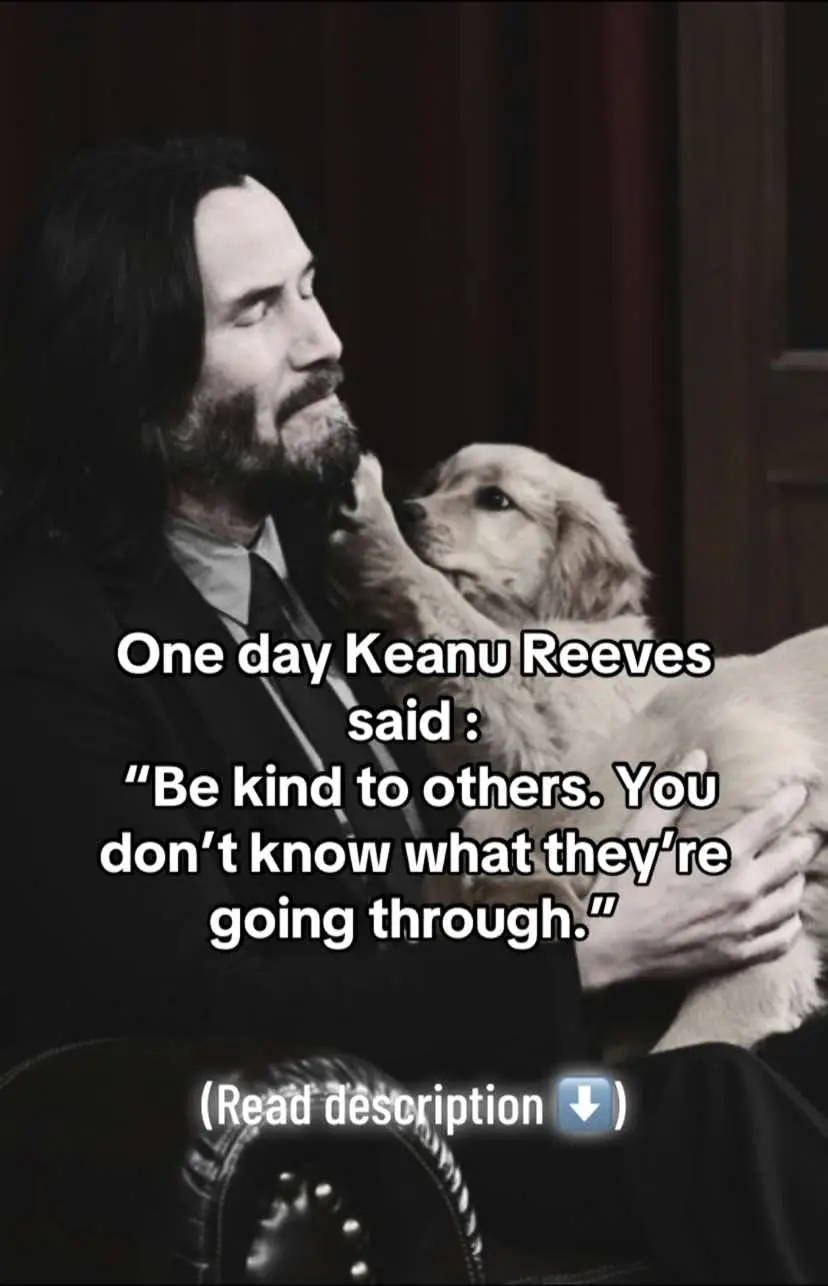 Keanu Reeves has overcome many challenges in his life. Abandoned by his father at the age of 3, he moved frequently during his childhood with an unstable mother. Dyslexic, he struggled in school and never graduated. As an adult, he lost his best friend River Phoenix, his stillborn daughter, and his partner Jennifer Syme in a car accident. Despite these tragedies, Keanu has remained humble and generous, becoming an inspiration to many through his resilience and kindness toward others. #keanureeves #hope #kindness #actors #fyp 