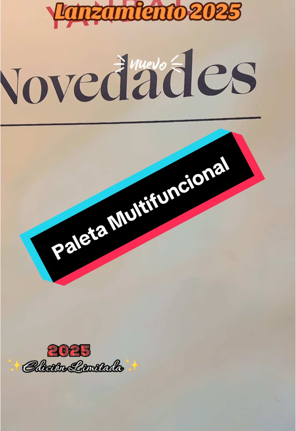 Hermosa paleta multifuncional🧡✨🥰 Disponible a partir del 4 de Enero 🥰🎁🧡✨💪💪  No esperes más y solicítala 🧡🇵🇪 #fyp #yanbal #nuevo #lanzamiento #tiktokviral #tendencia 