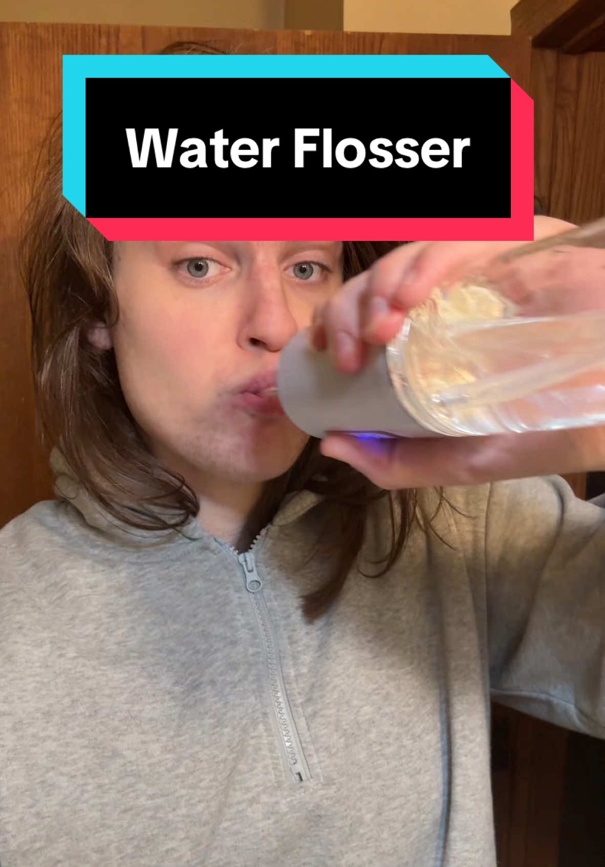 Nah bc why did I not get a water flosser sooner, my teeth feel cleannn??? #waterflosser #teethcare #SelfCare 