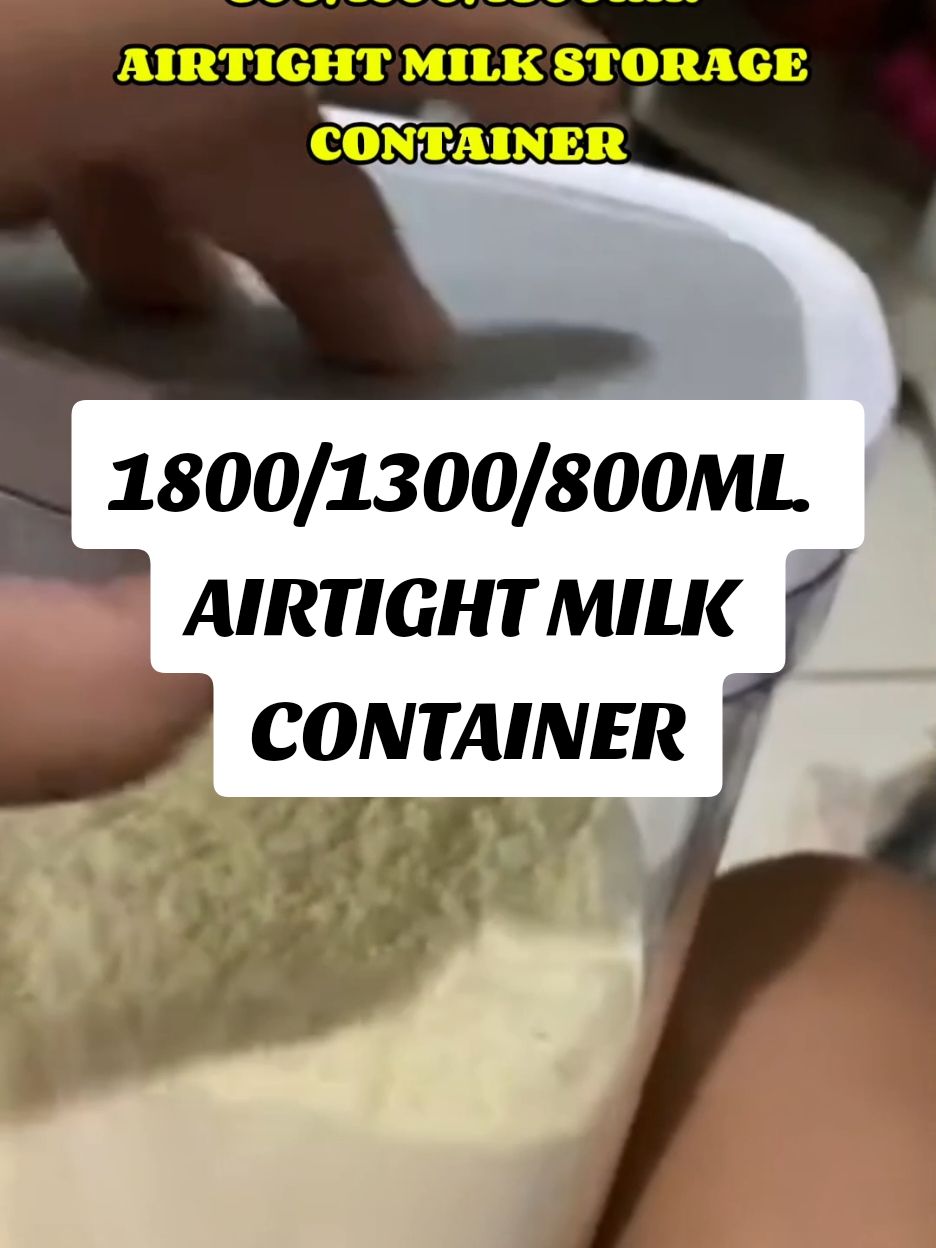 800/1300/1800ml. MILK STORAGE CONTAINER BABY MILK POWDER AIRTIGHT CONTAINER #milkstorage #airtight #airtightmilkcontainer #milkcontainer #homesupply #homesupplies #fyp #fyppppppppppppppppppppppp 