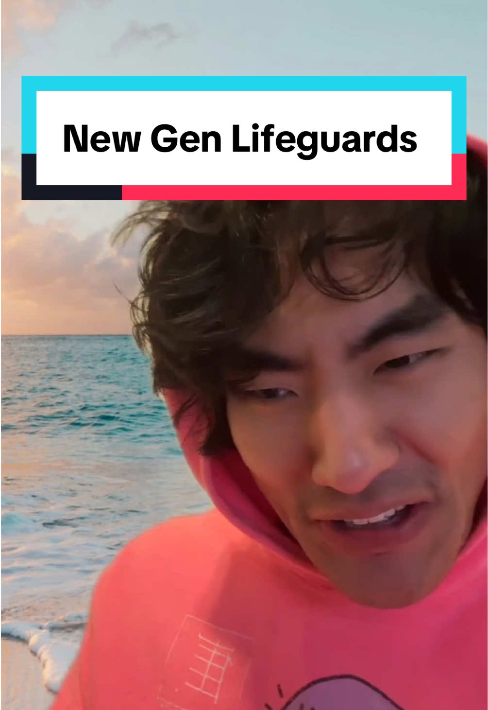 new lifeguards, kinda nervy! 🤭🌊  stream #rescuehisurf anytime on @hulu. #lifeguard #genz #genalpha #skit 