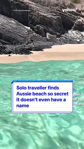 Solo #traveller finds #Aussie beach so secret it doesn't even have a name 🌊 via @Sarah Rose Foster #southaustralia #yahooaustralia 