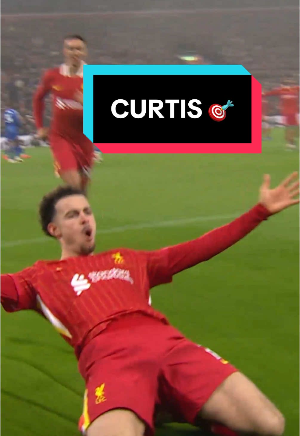 Curtis gets us ahead 💥 #Jones #LFC 