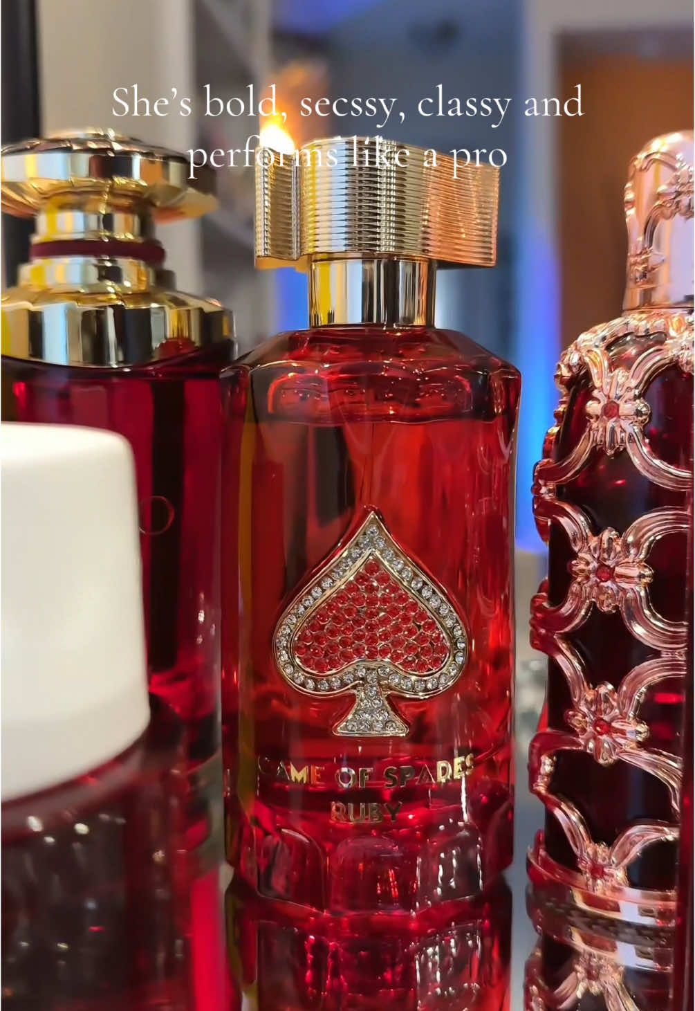 If you like a beat mode fragrance check out Ruby, Game of spades by Jo Milano. #perfumetiktok2024 #jomilano #gameofspades