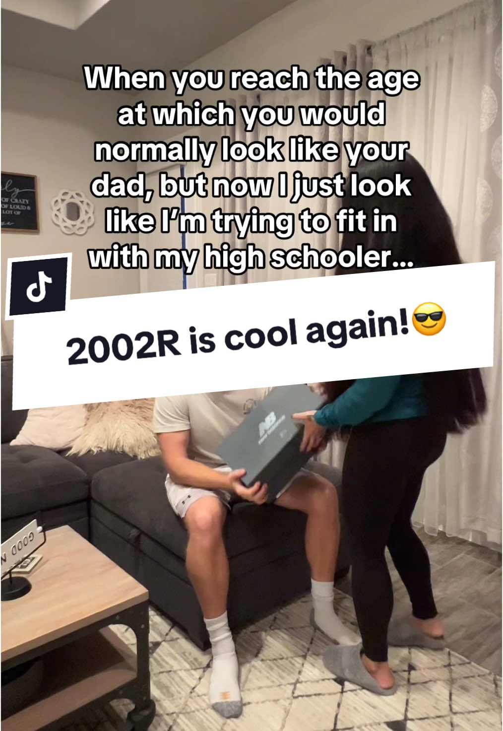 This 2002R is popular again by the youngins’ & cool dads like me😎 @pacsun @New Balance #pacsun #newbalance #gift #shopping #christmasgift #newbalance2002r 