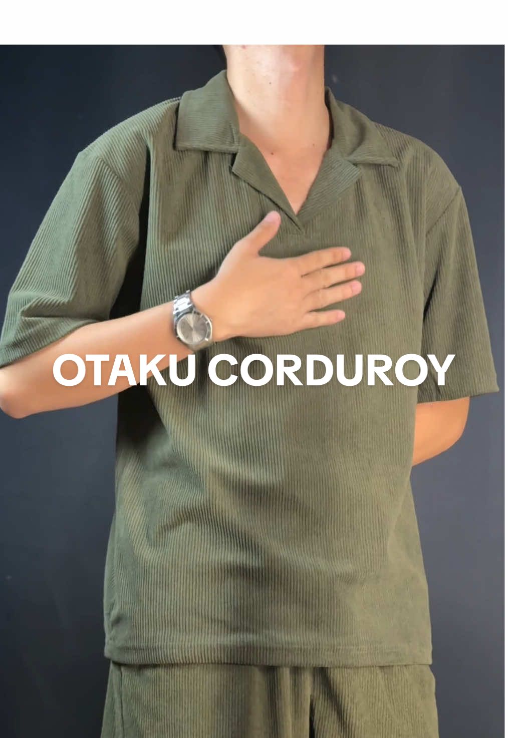 Our quality yet affordable corduroy shirts and shorts are perfect for any occasion. #otaku #otakuph #outfitideas #corduroyoutfits #corduroycombooutfit #outfits #trending