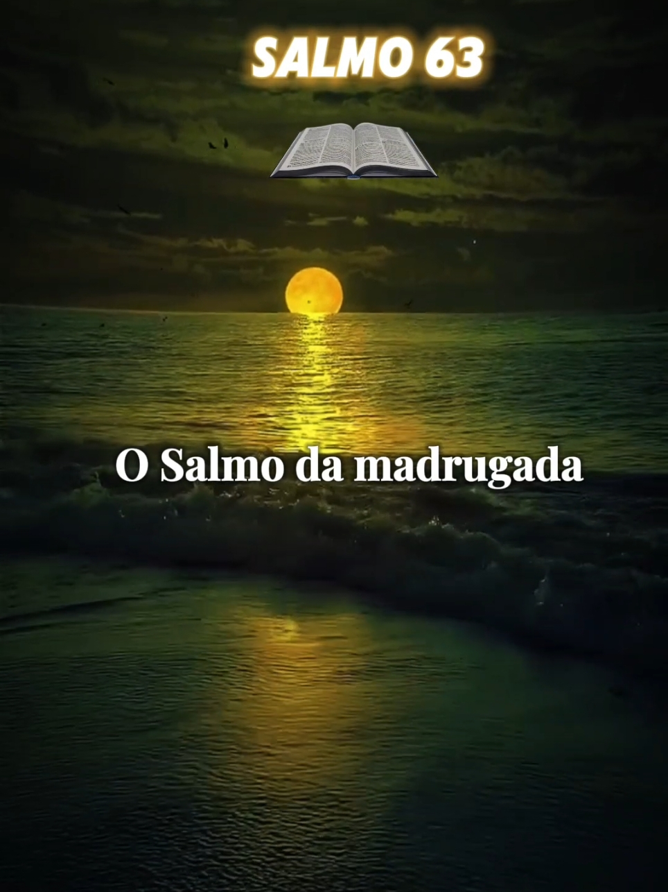 Salmo 63! #oração #salmo #salmo63 #gratidão #benção #cristãosnotiktok #madrugada 