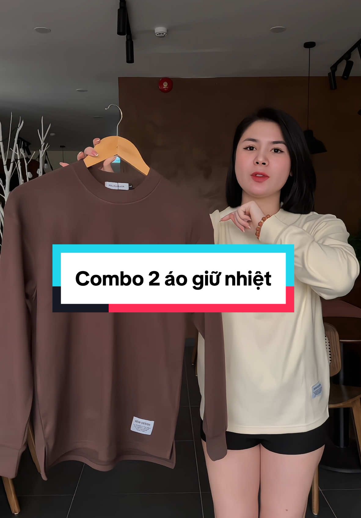 Combo 2 áo giữ nhiệt lông thỏ qc siêu ấm giá hơn 100 2 cái #trienchieudangyeu #review #aogiunhiet 