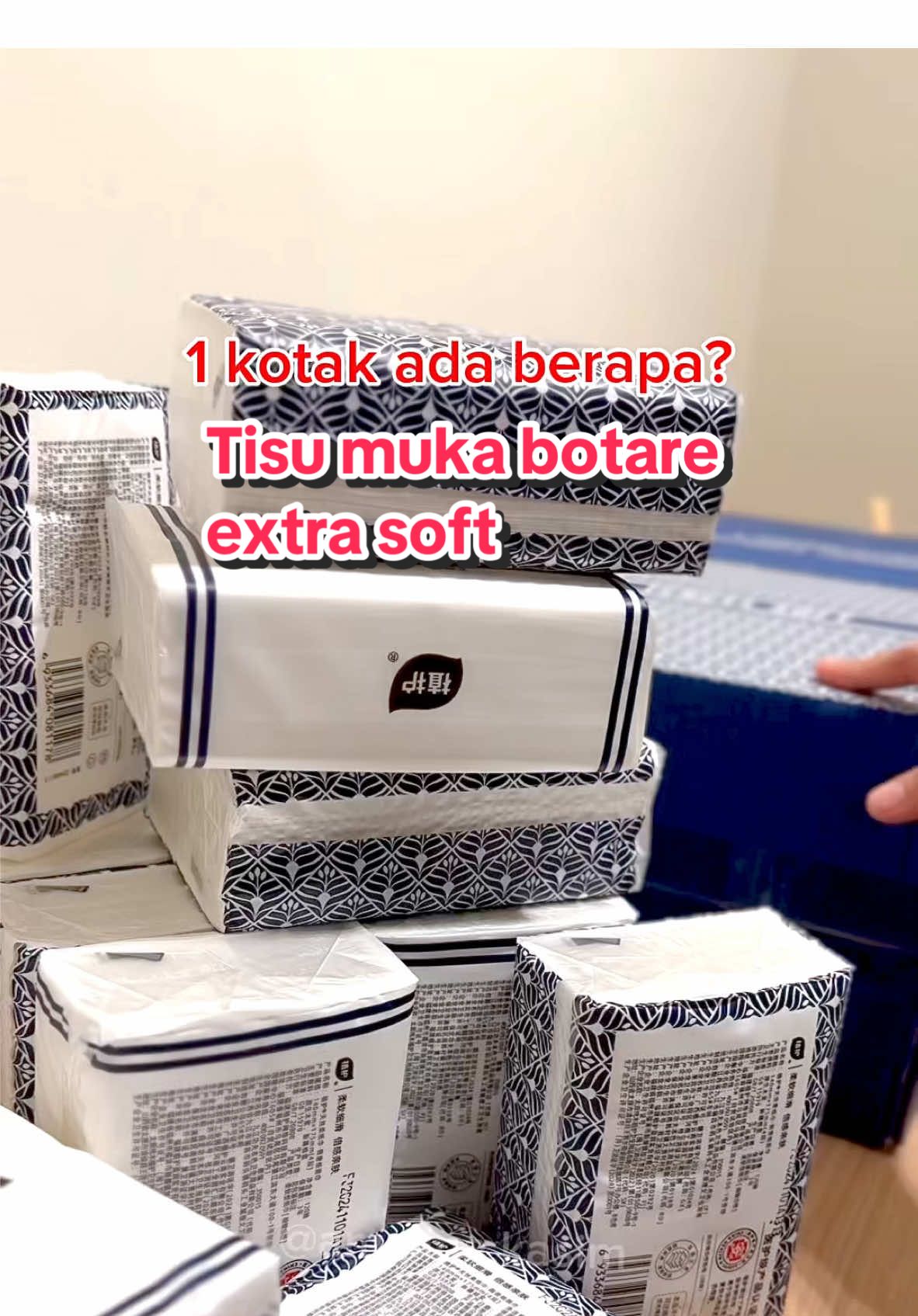 Banyak jugak yer sbb 1 pack tu tebal.. #amanakshare #tisuviraltiktok 