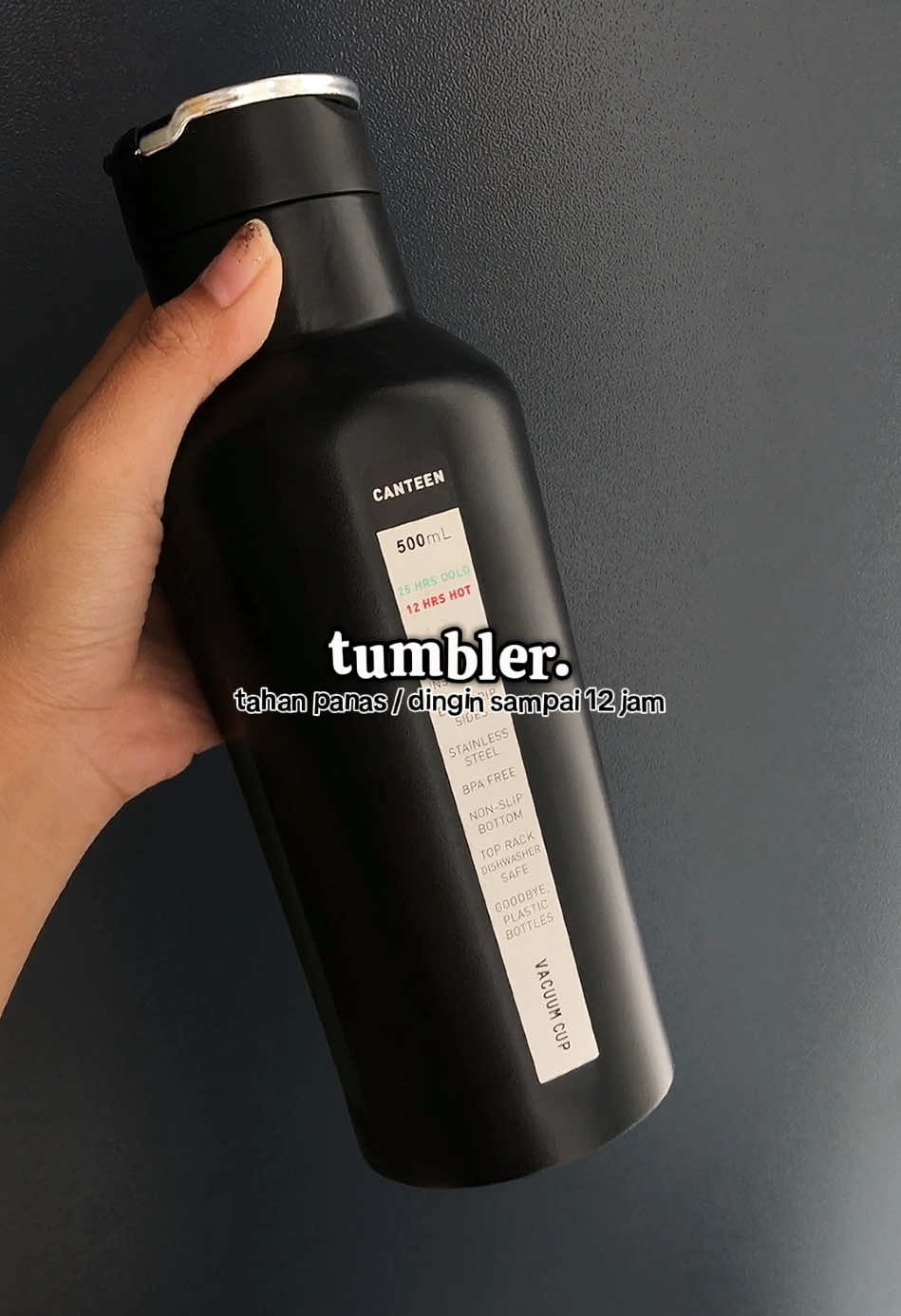 tumbler aesthetic✨ tahan panas / dingin & mudah dibawa🤗 #tumbler #tumbleraesthetic #tumblerviral #tumblerstainless 