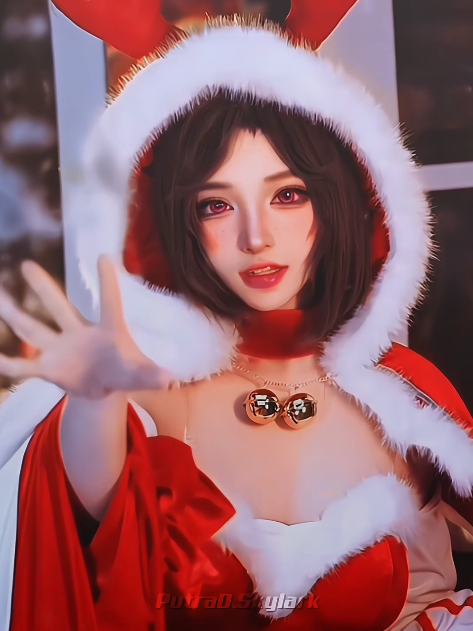 Azey Skin Natal❤ #azey #cosplay #cosplayer #douyin #douyin抖音 #chinesegirl #cristmas #fyp 