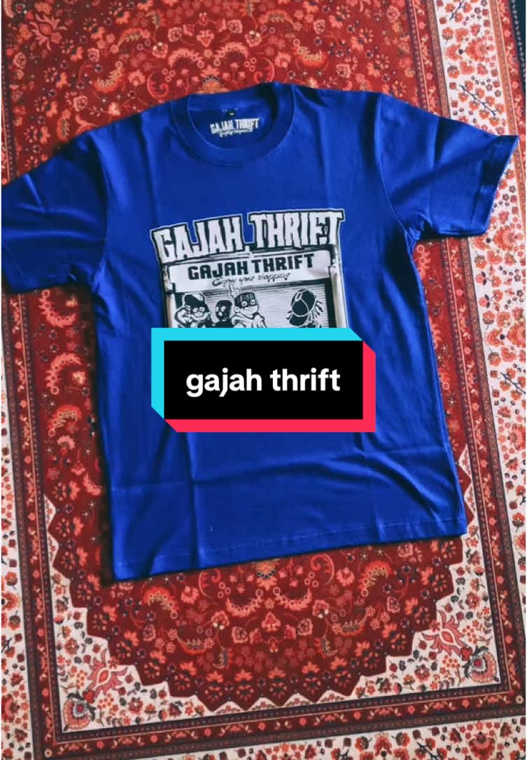 gajag thrift done🙏🏻 #kaosviral #sablonmanual #sablondigital #sablonkotagajah #sablonlampung #kaoskelas #brand 