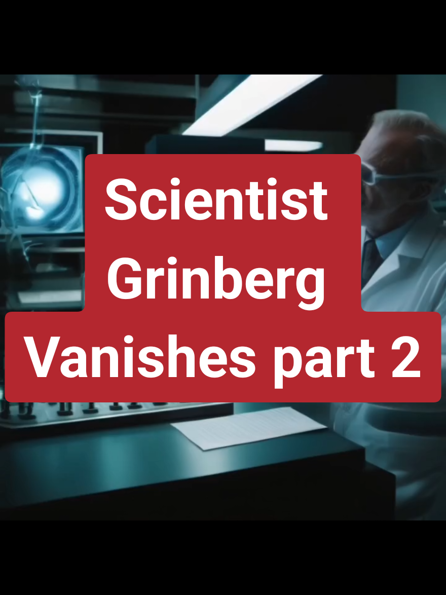 Replying to @previousfuture what happened to Dr Grinberg who was a Scientist that vanished? #drgrinberg #scientistgrinberg #bendingreality #reality #bendingreality #science #wierd 