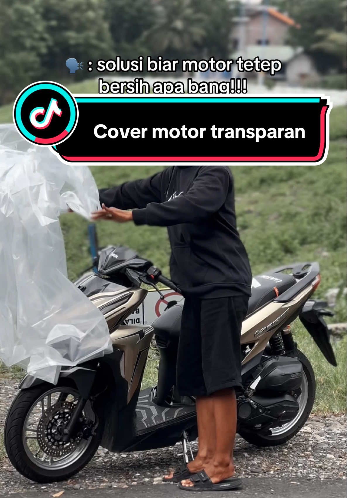 Cuma 30ribuan bersih setiap hari 👌#covermotor #covermotortransparan #sarungmotor #CapCut 