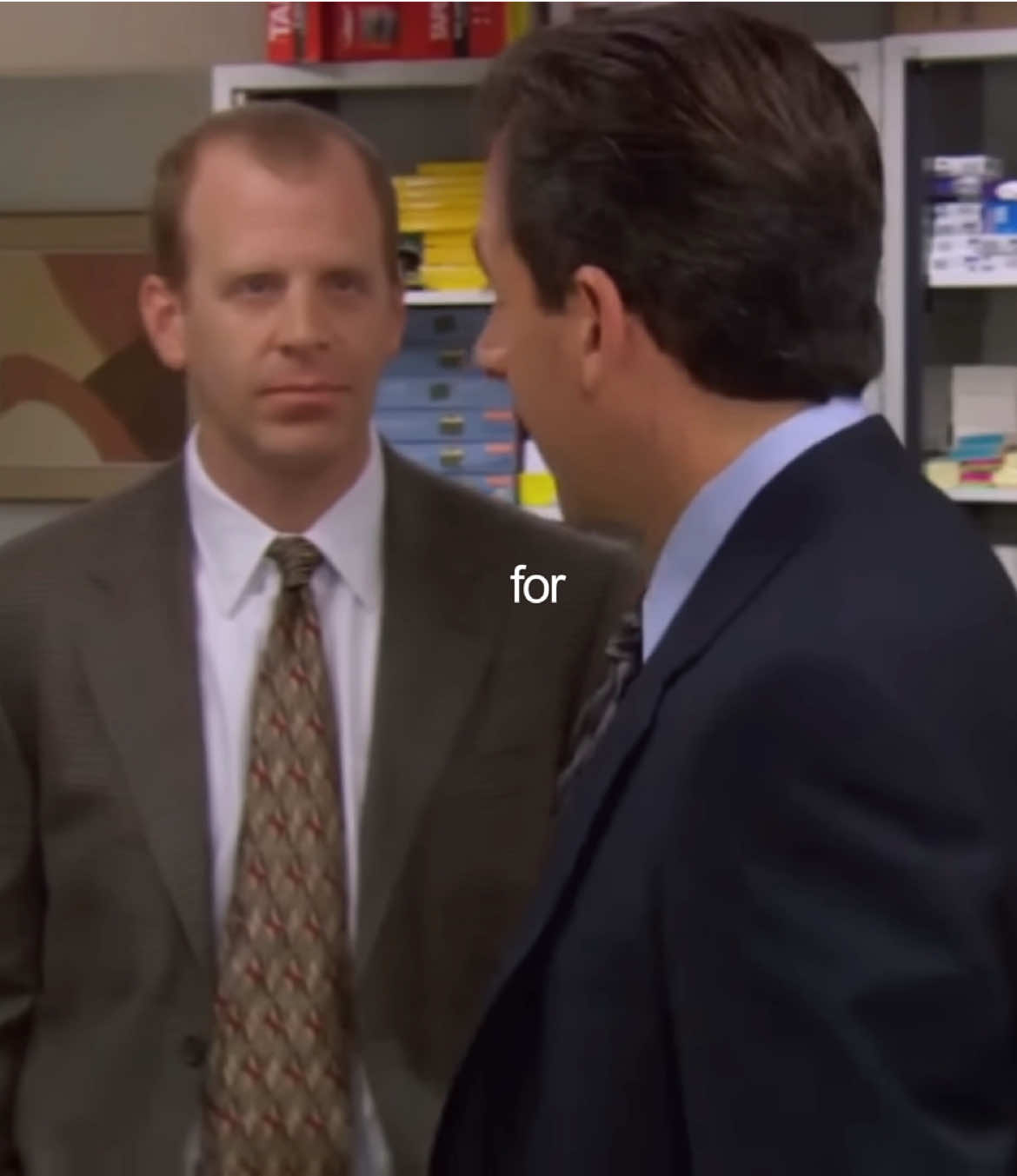 truly deeply loathing you! #theoffice #michealscott #tobyflenderson #wicked #fyp #viral 