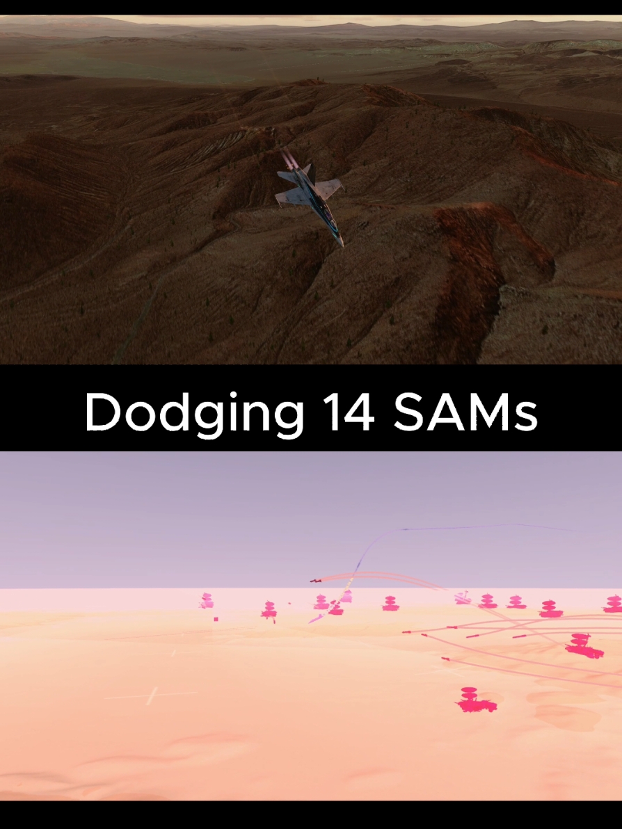 How to evade 14 SAMs 😂 #joystick #msfs #2020 #msfs2020 #danger #close #airsuppot #dcs ##dcsworld #fyp #fypシ #fypviral #short #shorts #dcsf18 #hornet #superhornet #fa18 #f16 #f15 #viper #fightingfalcon #strikeeagle #f35 #ufo #meme