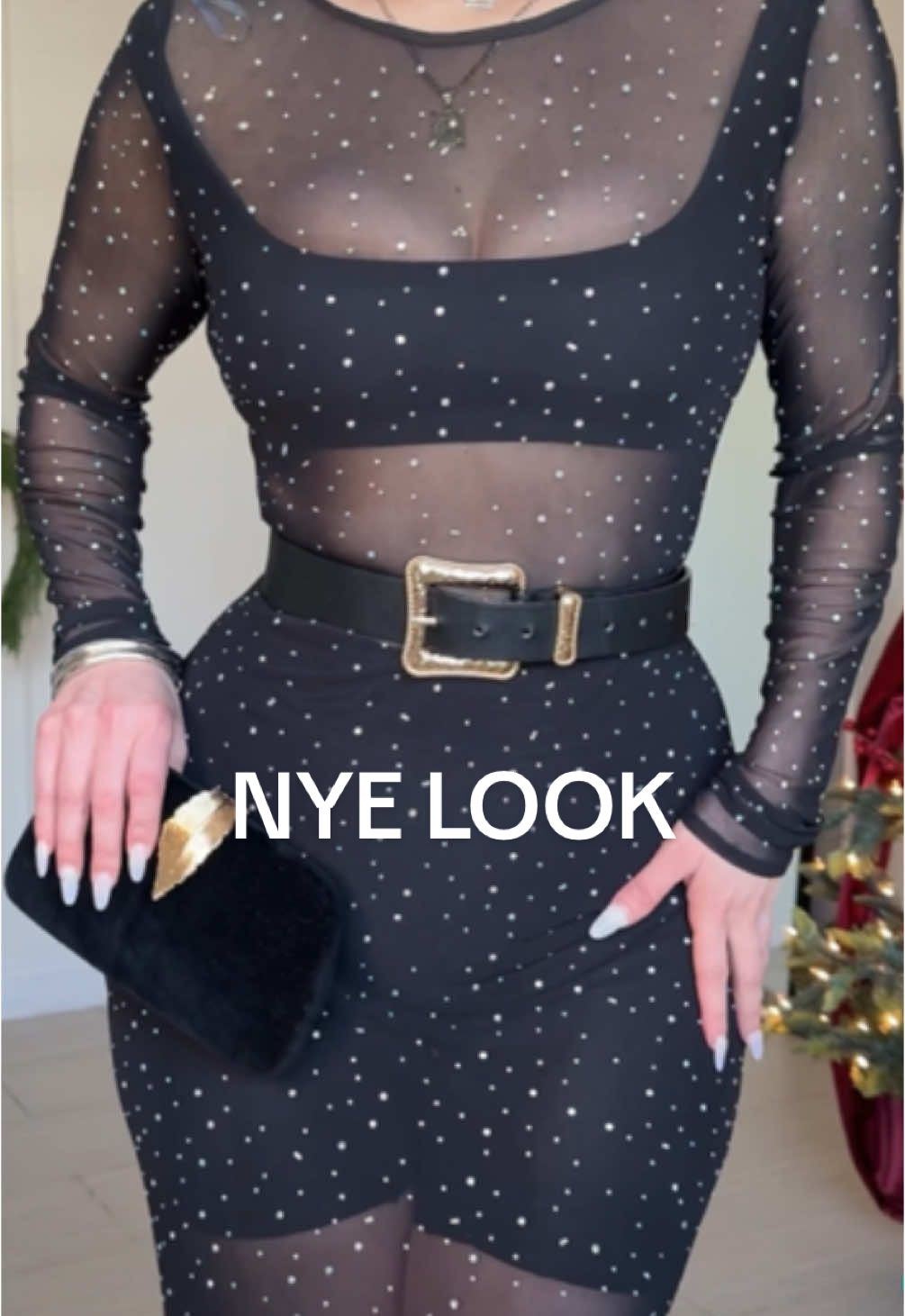 NYE sparkly look 🪩✨💫 #fyp #partyoutfit  ✔️Shop on LTK