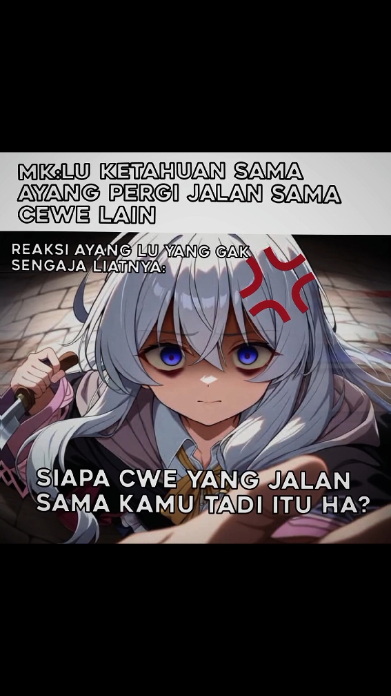 seketika mode yandere nya keluar cuk☠️🗿 #fypp #anime #elaina #animeedit #fyp #xyzbca #elainamajonotabitai #meme