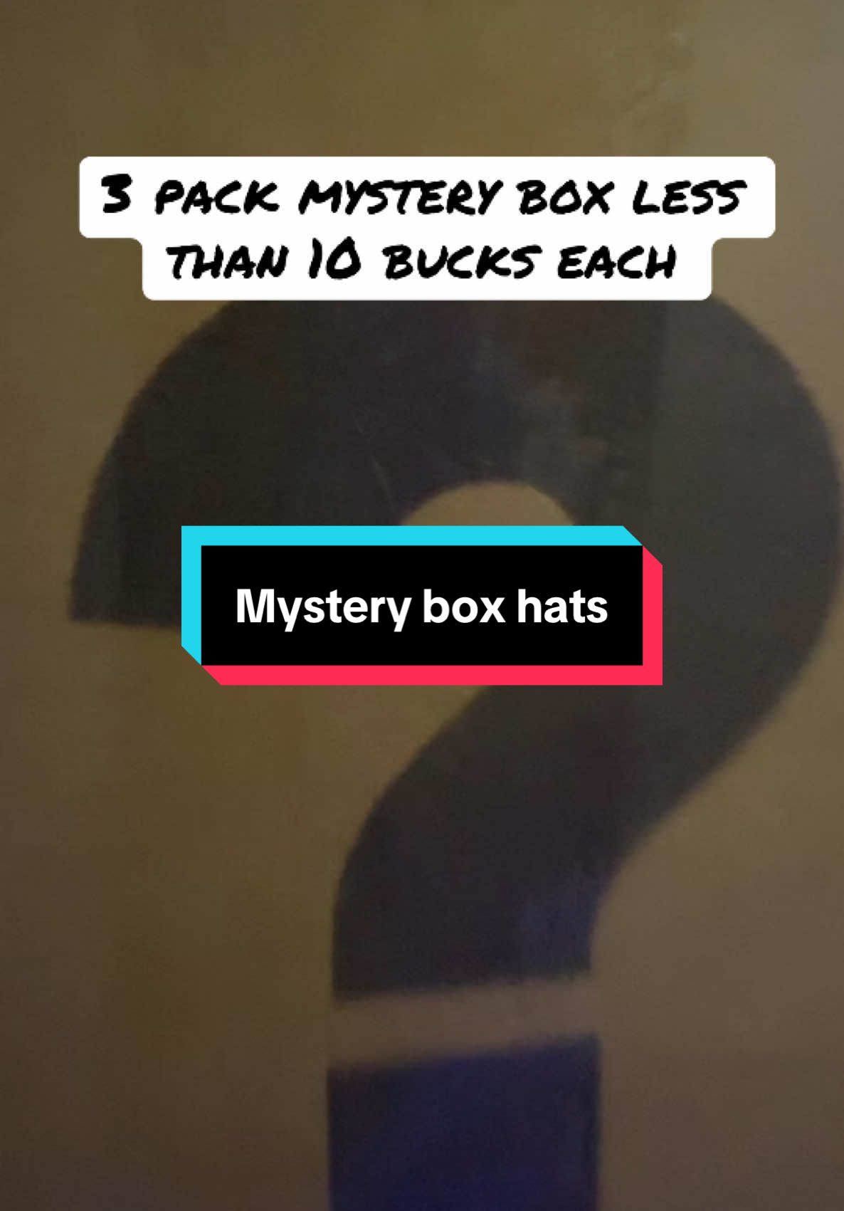 Mystery box of hats #hats #fashion #mysterybox 