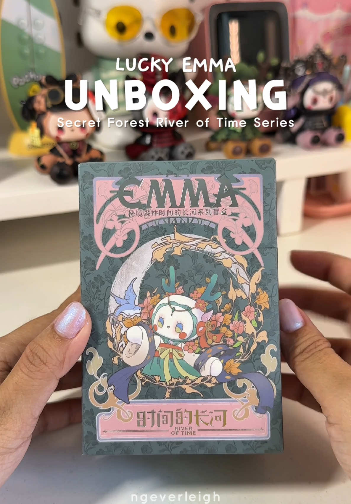 unboxing emma secret forest river of time blind box 🌳🍁 — i’m so happy cause i pulled one of my favorite pieces!! 🤘 #luckyemma #luckyemmablindbox #emmablindbox #blindbox #blindboxtoys #toys #collection #trinkets #figure #desksetup #desktour #deskinspiration #deskinspo #roomdecor #roomdesign #roominspo #kawaii #kawaiiaesthetic #fyp #foryou #trending #viral 