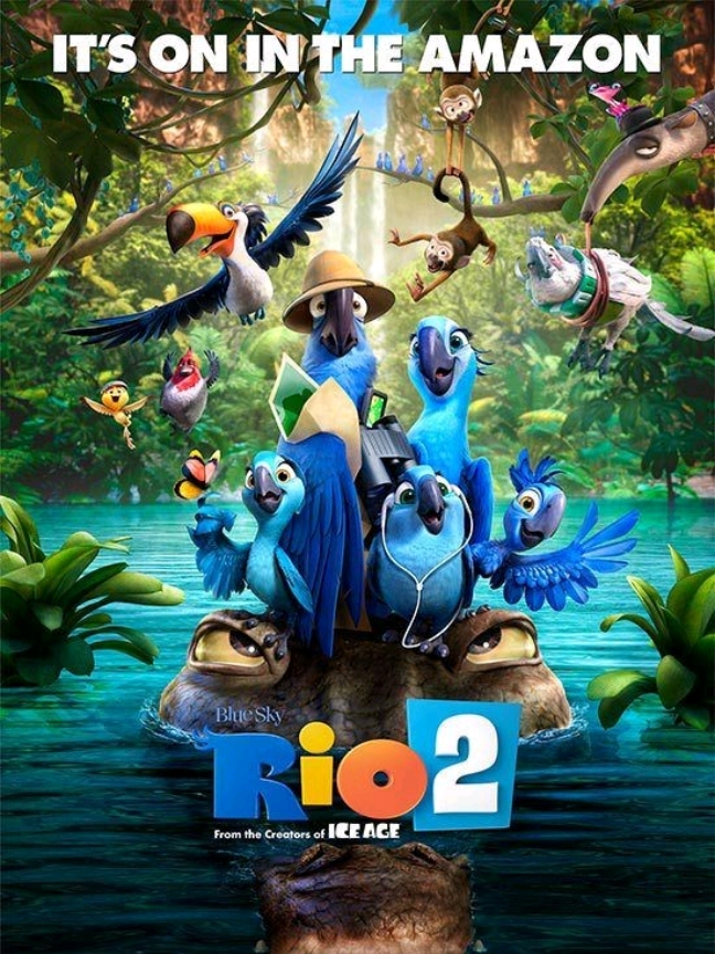 FILME COMPLETO | Rio 2 As araras Blu e Jade vivem felizes com seus filhos no Rio de Janeiro. Quando seus donos, Túlio e Linda, encontram pássaros de sua espécie na Amazônia, eles decidem partir para novas aventuras na região Norte do país. Só que nem tudo é perfeito: Nigel, o velho inimigo de Blu e Jade, está de volta para se vingar. #rio2 #filmecompleto #filme #movie #desenhoanimado #animacao #filmesparaassistir #fyp #fyyyyyyyyyyyyyyyy