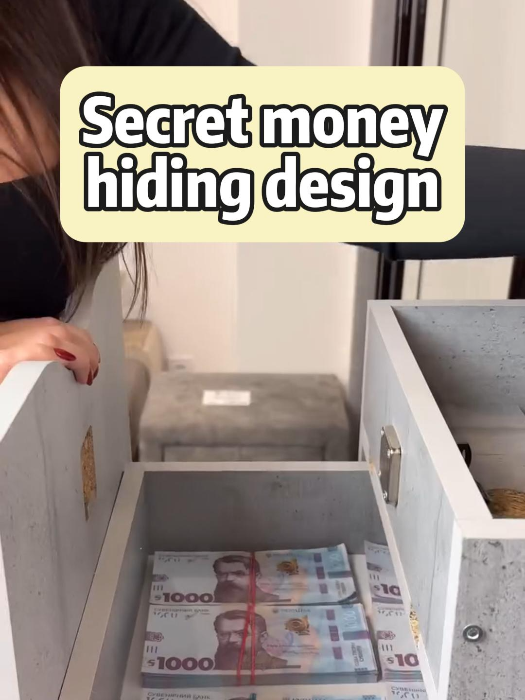 I made a secret design in my closet so that my private money won’t be discovered by my husband😂😂😂 #customcabinets #homedesign #cabinetdesign #cabinet #cabinetmaking #lifehacks #hacks #design #privatemoney