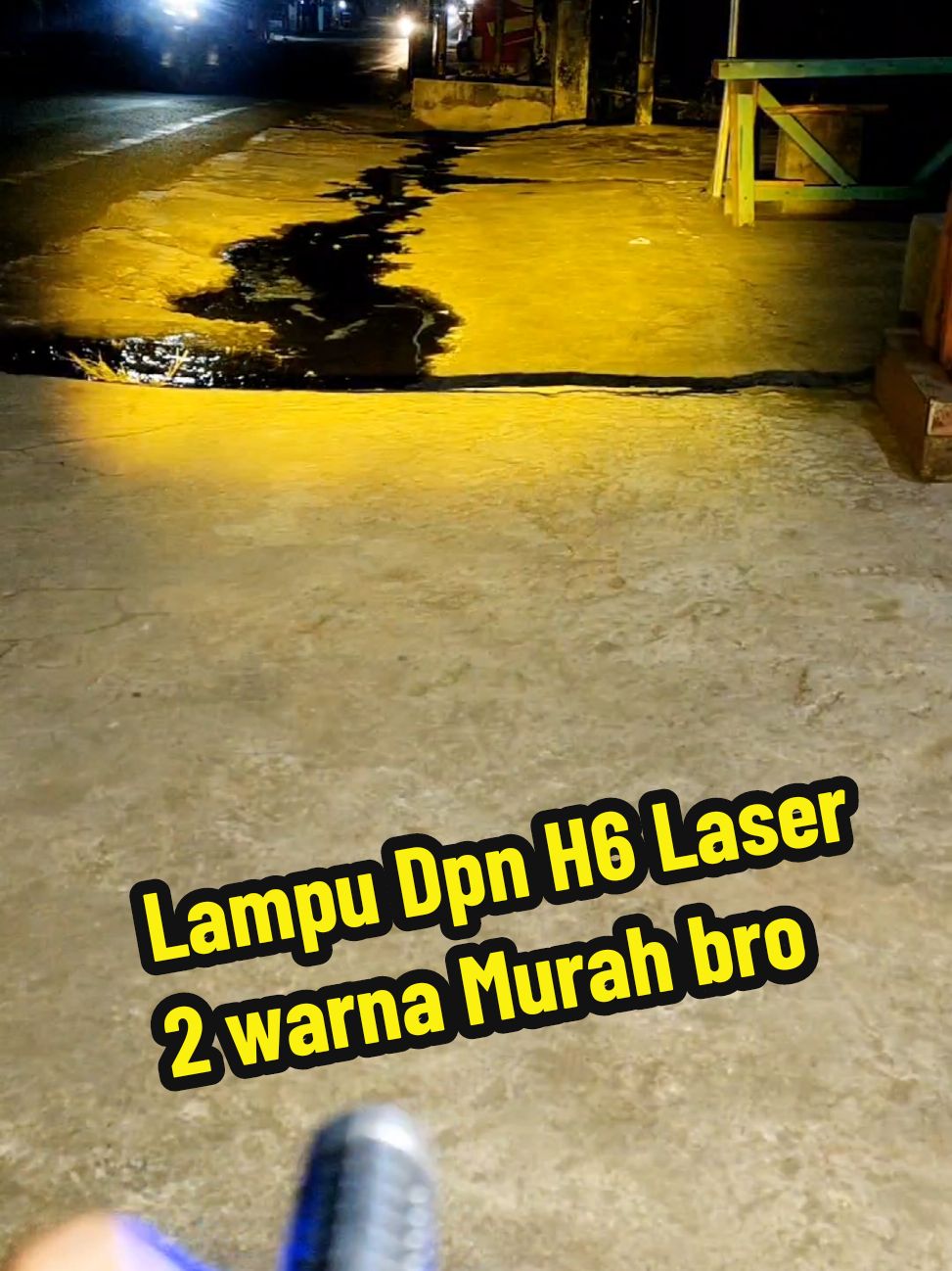 Spill Lampu Depan H6 Laser 2 Warna 12V AC/DC Buat motor Bebek matic bisa pakai.  #lampudepanmotor #h6laser #lampuh6 #lampumotor #lampusorot #lampuledmotor #matic #beat #vario #fyp #fypシ #tiktokshop 