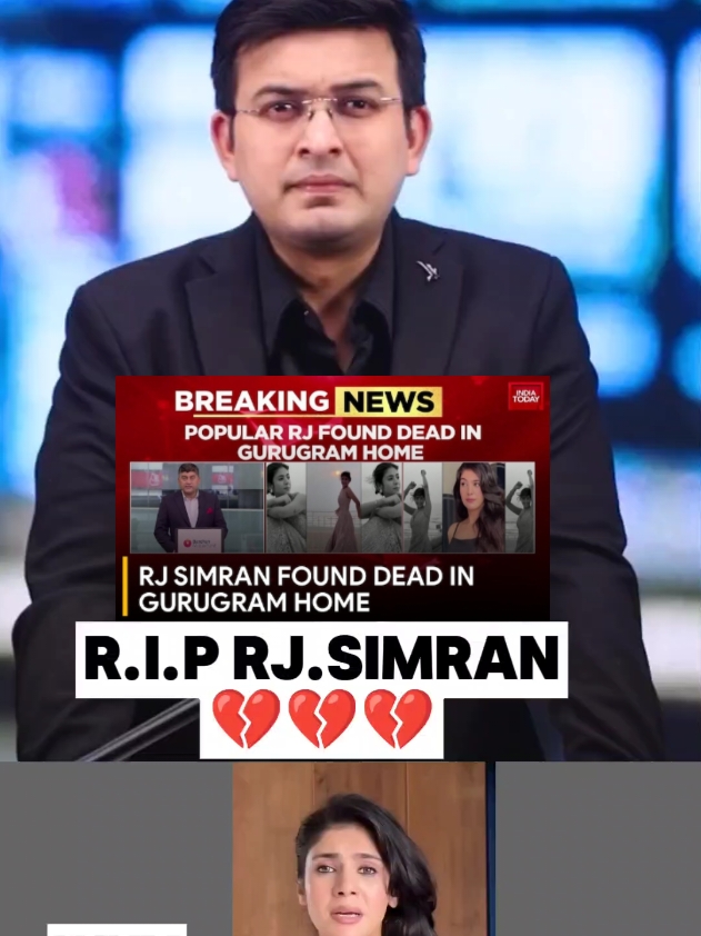 R.I.P RJ Simran found Dead in home💔 #rjsimransingh #shubhankarmishra #latestnews #nomore #newsbook #HindiNews 