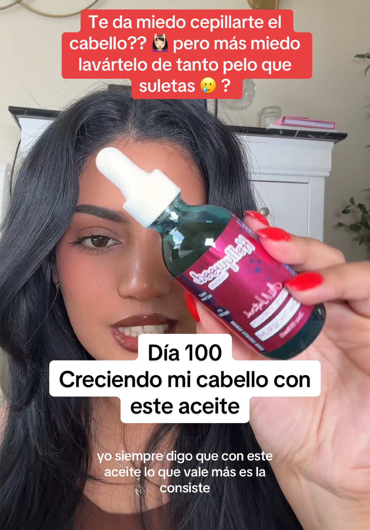 También me daba terror cepillarme y lavarme el cabello‼️‼️ #aceiteparacabello #aceiteparaelpelo #aceitederomero #remediosparaelcabello #caidadecabello 