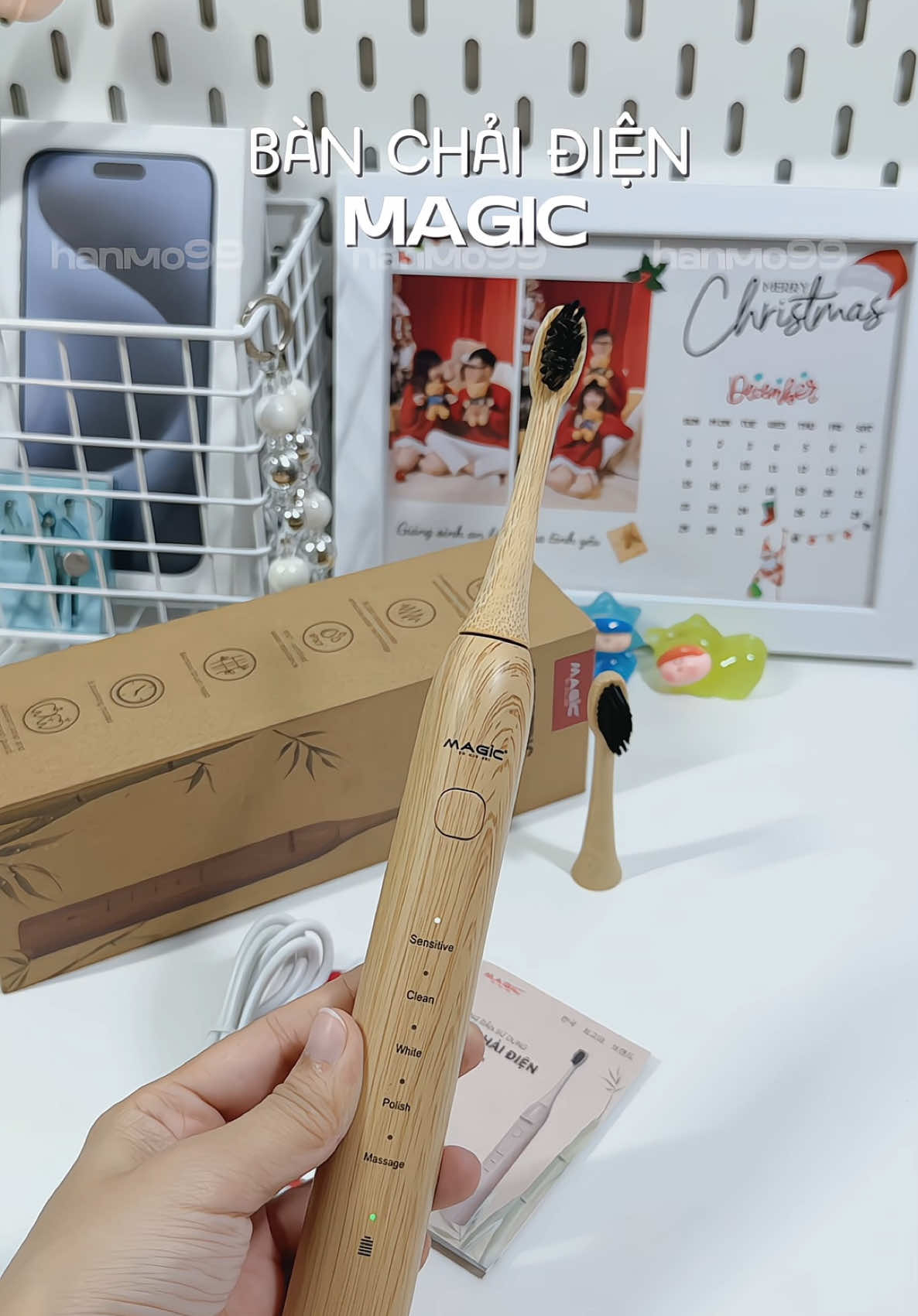 Bàn chải điện nha 🤩 #banchaidien #banchaidienmagic #magicvietnam #magicpersonalcare #hanmo99 #xuhuong #fyp #viral 