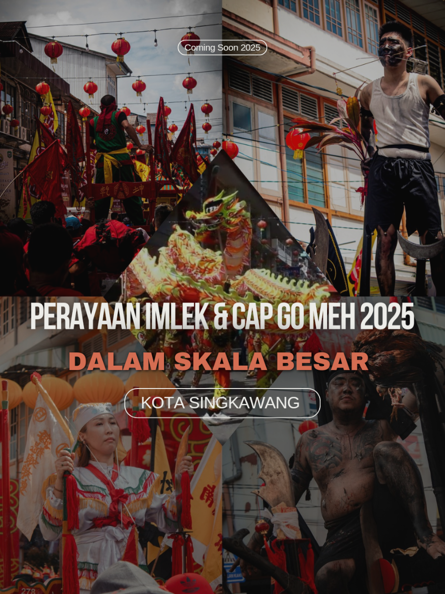 Perayaan Imlek & Cap Go Meh 2025 Akan Segera Tiba ! 🔥🐍🎋 🎞 : @hantsgrafi #capgomehsingkawang #capgomeh2025 #capgomeh #festivalcapgomeh #festivalcapgomehSingkawang #capgomehsingkawang2025 #singkawangfestival2025 #perayaancapgomeh2025