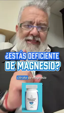 ¿Estás deficiente de Magnesio?  #tusaludvaleoro #luismorales #luismoralesoficial #luismoralesministries #magnesio