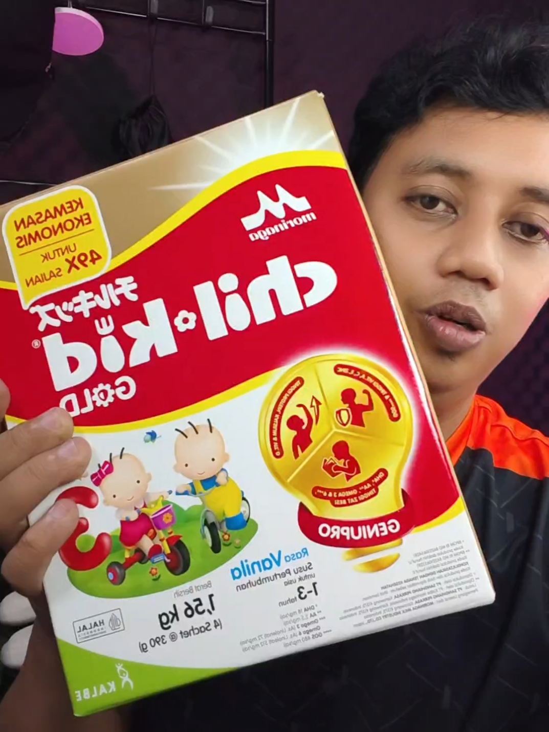 susu formula childkid kemasan jumbo 1,56kg harga mulai 290 ribuan #susuformula #chilkid #susuanak #morinaga #morinagachilkid #belilokal #wibgajian 