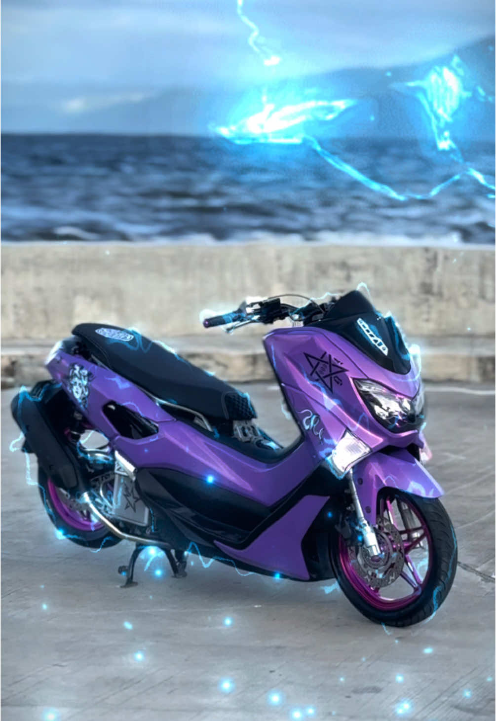 nmax old v1 indo concept #namxv1 #nmaxold #indoconceptinspired #bomx #starmags #purple #CapCut 