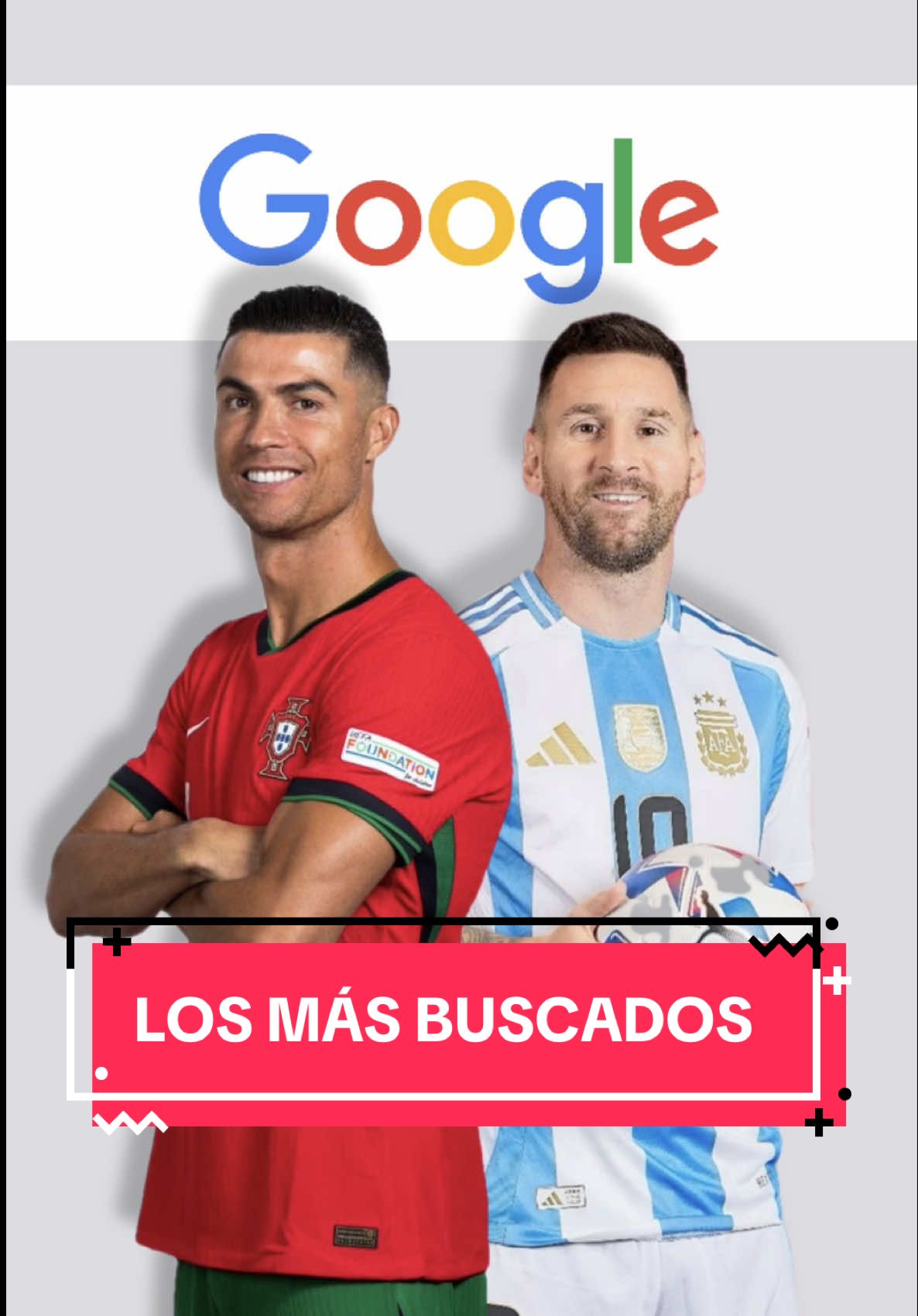 FUTBOLISTAS MÁS BUSCADOS 😱🔥⚽️ #cristianoronaldo #futbol #Soccer #messi #fcbarcelona #joshjuanico #TikTokDeportes