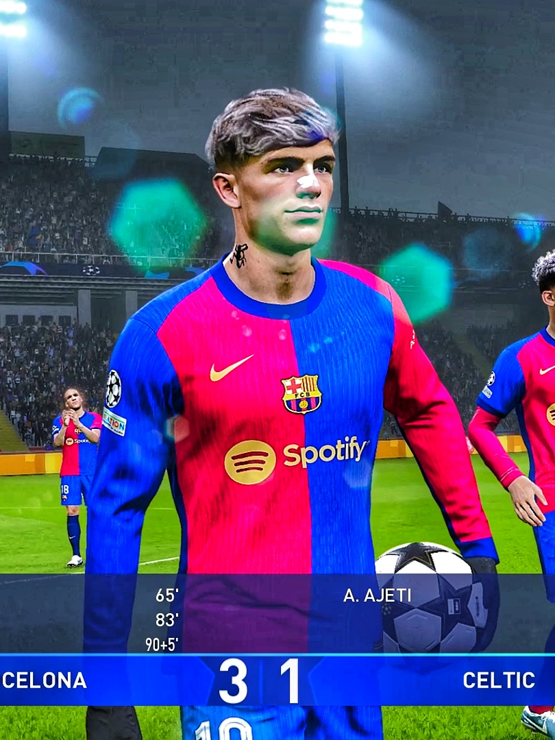 First Hatrick 🌟 #pes #pes2021 #rumoaoestrelato #modocarreira #modocarreirajogador #cauapes11 #skills #goals #barcelona #foryour #fyp #championsleague