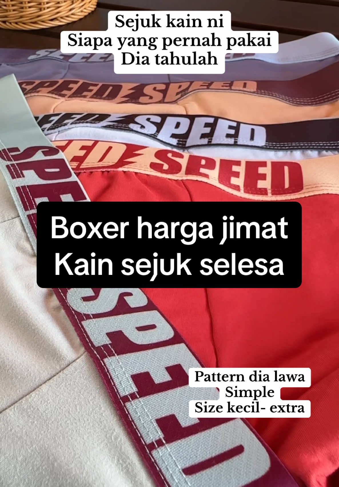 Cepat beli sebelum naik harga #boxermurah #boxer 