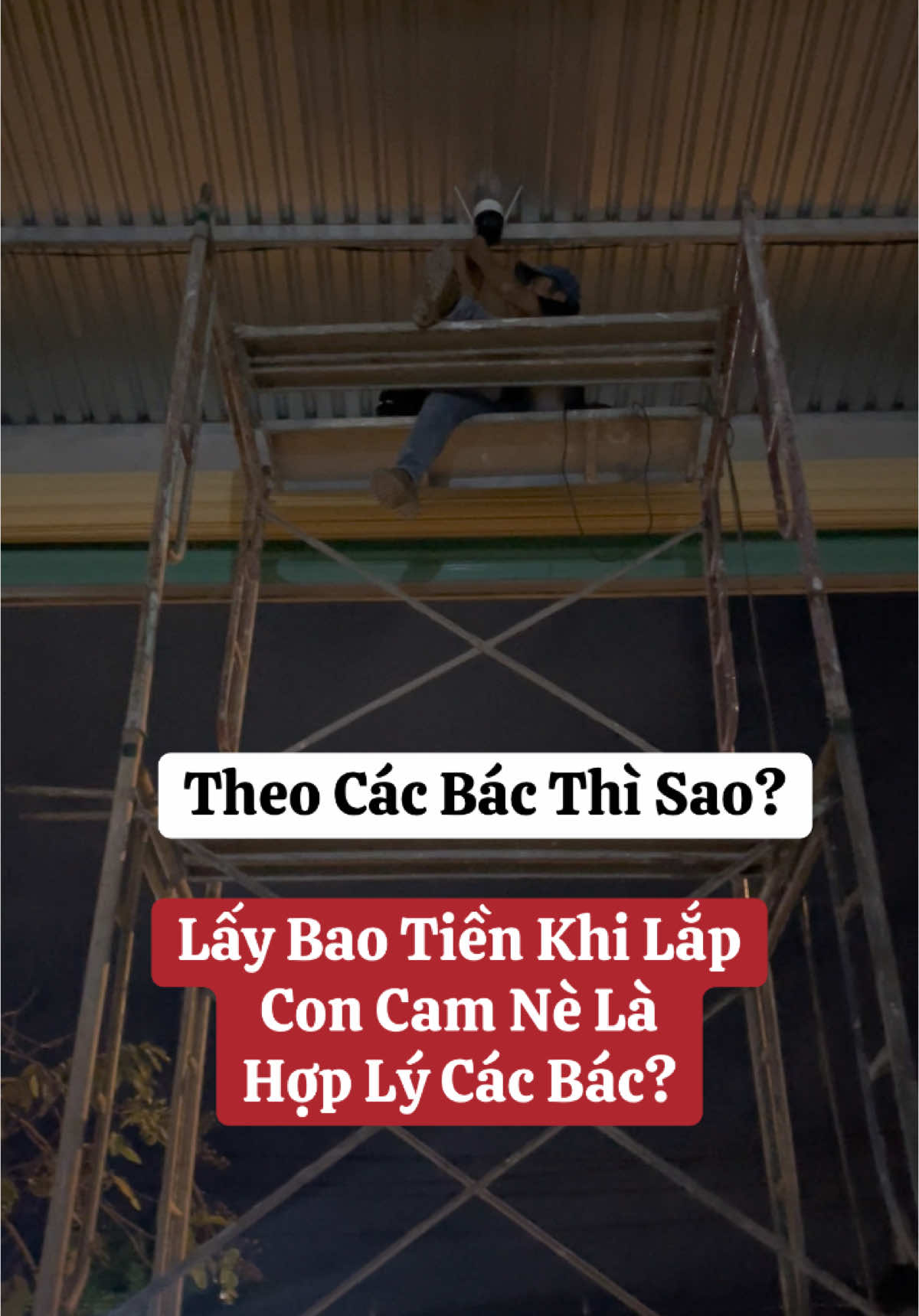 Lấy Bao Tiền Khi Lắp Con Cam Nè Là  Hợp Lý Các Bác? Theo các bác thì giá nào?