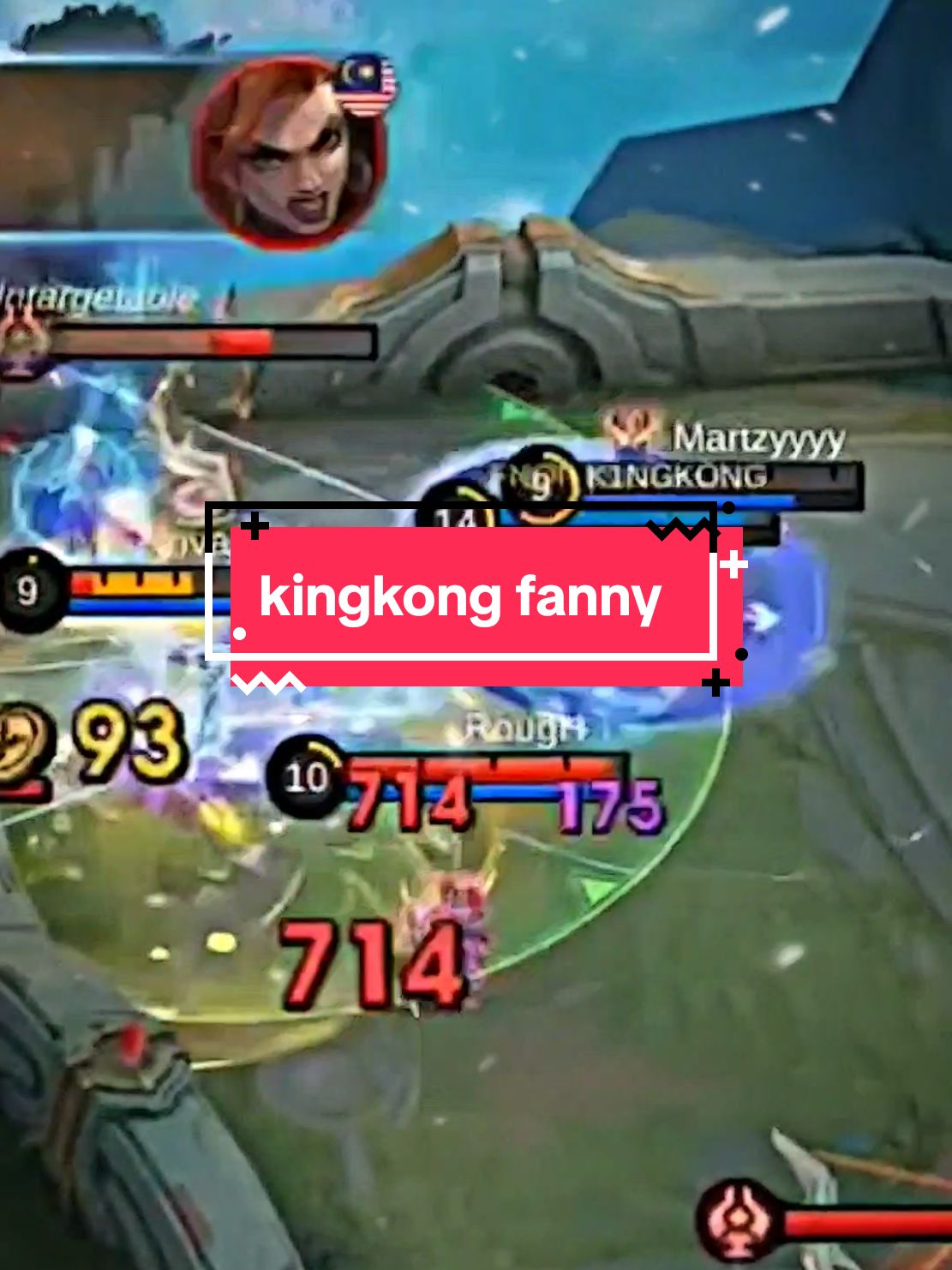 kingkong fanny memang beda kelas💀🔥 #mobilelegends #mobilelegends_id #fnopkingkong #fypシ 