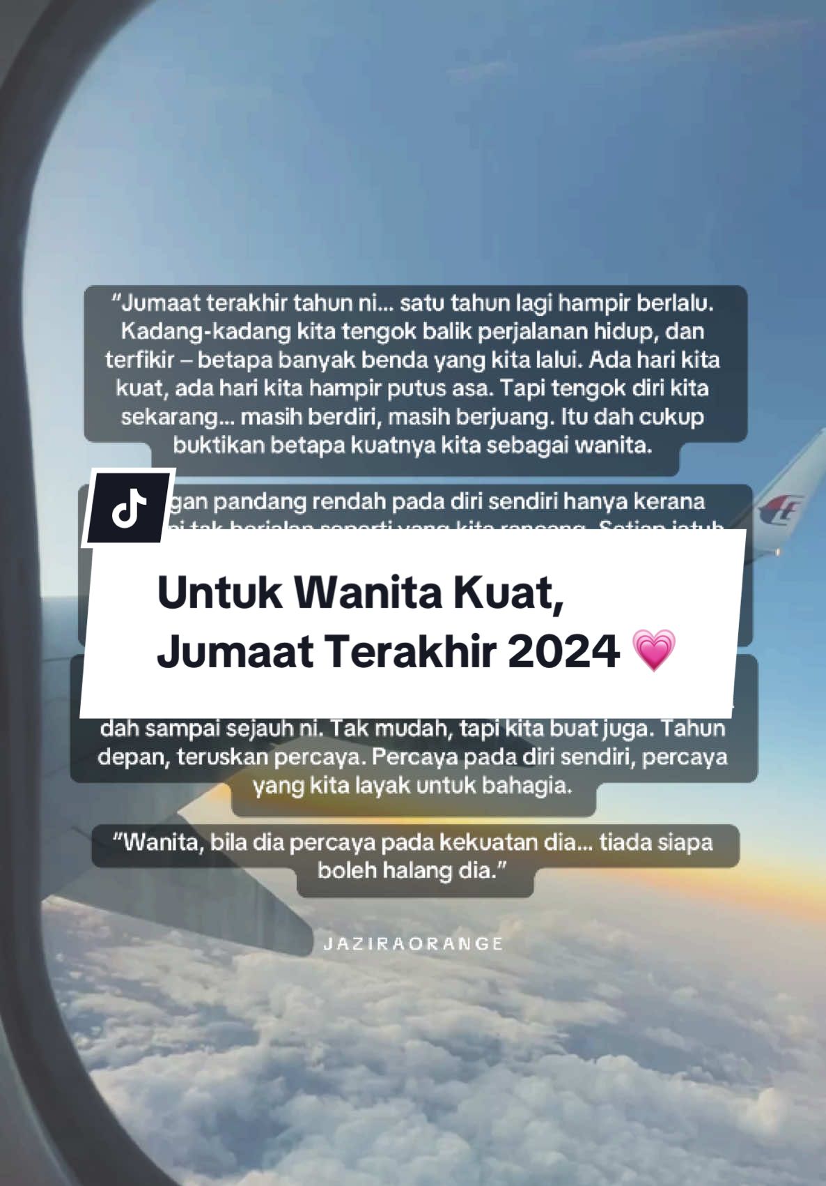 Tutup tahun ni dengan hati yang penuh syukur dan semangat baru. 2025, kami dah bersedia. #JaziraOrange #WanitaBangkit #SemangatBaru #JumaatBerkat #HariHariFYP 