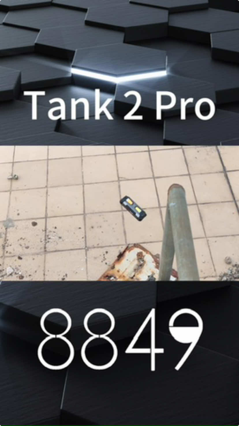 From the sky to the ground: #tank2pro durability test! #8849 #8849phone #ruggedphone #ruggedtech #durable #durabilitytest #projectorphone #fyp #ruggedtech #smartphone #interesting 