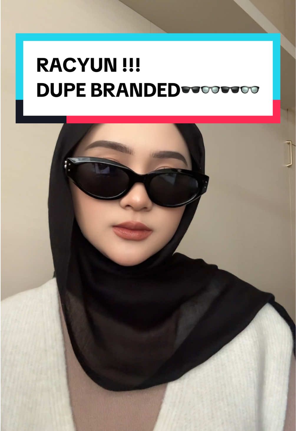 Kacamata dupe brand *piip* oke bgt ternyata💅🏻