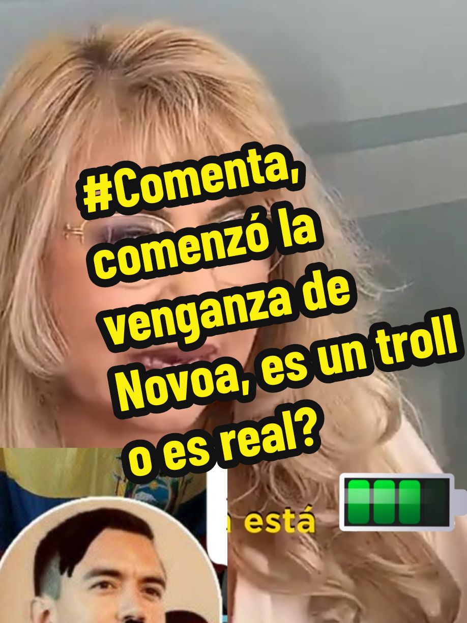 #Comenta, comenzó la venganza de Novoa, es un troll o es real? comienza la persecusión si o qué?  #guayaquil #quito #parati de#fyp #noticiastiktokers #viraltiktok #viralvideo #ecuadortiktok #viral #tendencia #creadordecontenidos  #creadoresdecontenido #rafaelcorrea #unes #adnec @Rafael Correa Delgado #danielnoboa #danielnoboapresidente @DanielNoboaOK 