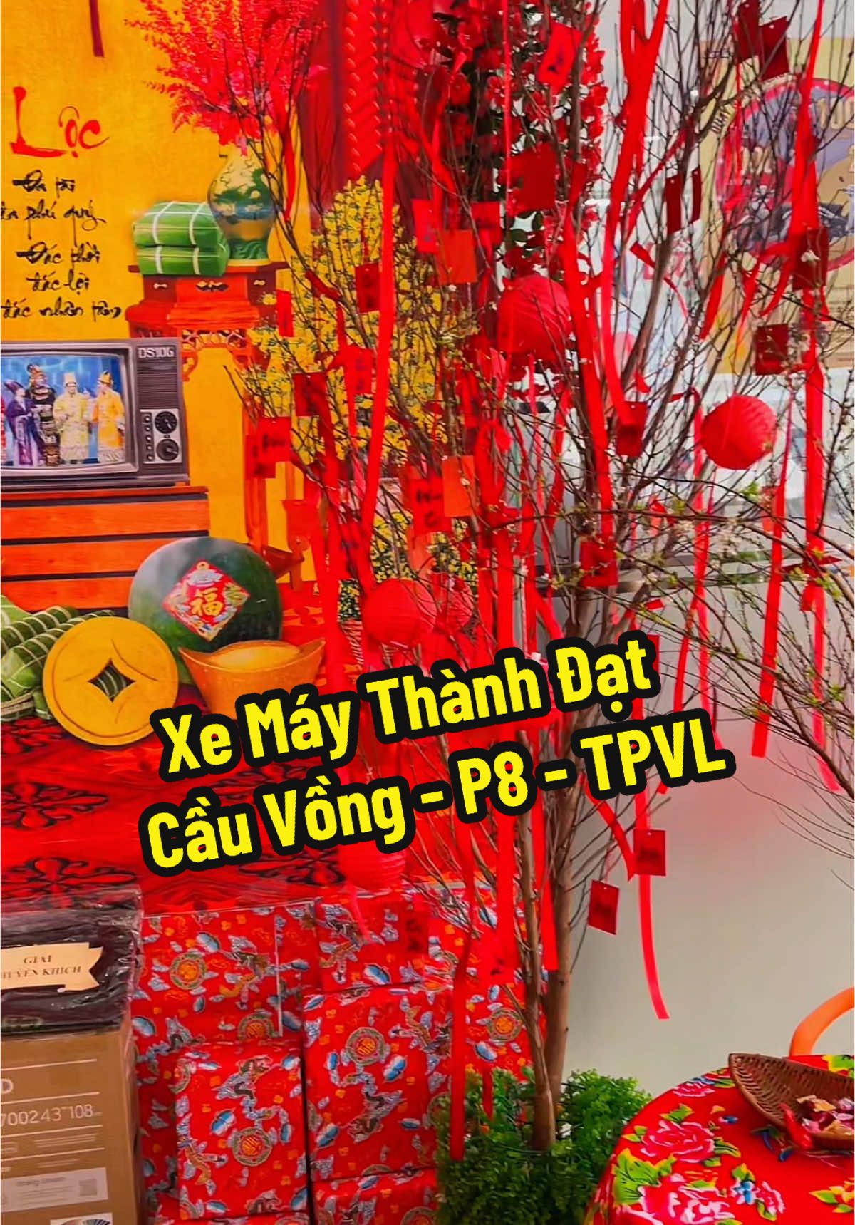 Chuẩn bị đón Tết cùng Xe Máy Thành Đạt  - Phường 8 - TPVL ạ ❤️❤️🌸🌸🌼🌼#xemaythanhdat #thanhdatcauvong #hondathanhdat #vinhlong64 #vinhlong #honda 