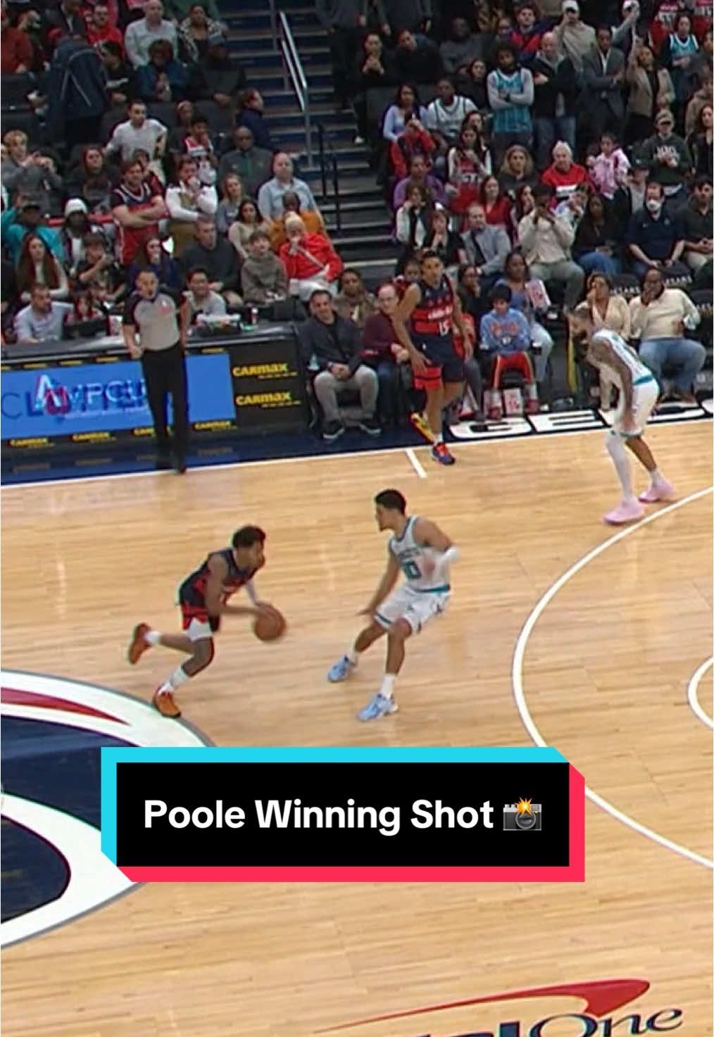 Poole with the game winning shot!😎😎 #NBA #Basketball #JordanPoole #Wizards 