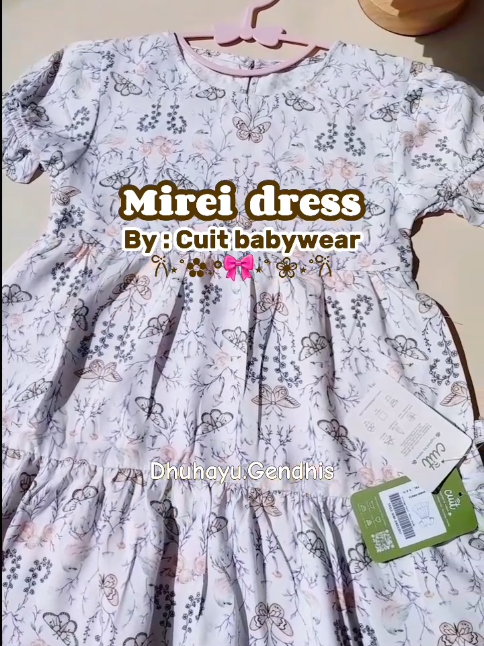 speechless banget sama dress ini bahan super lembut & adem ,, motifnya pun cantik² 🥰 #cuitbabywear #dress #dressanak #dressbaby #bajuanak #fyp #masukberanda #dressbayi