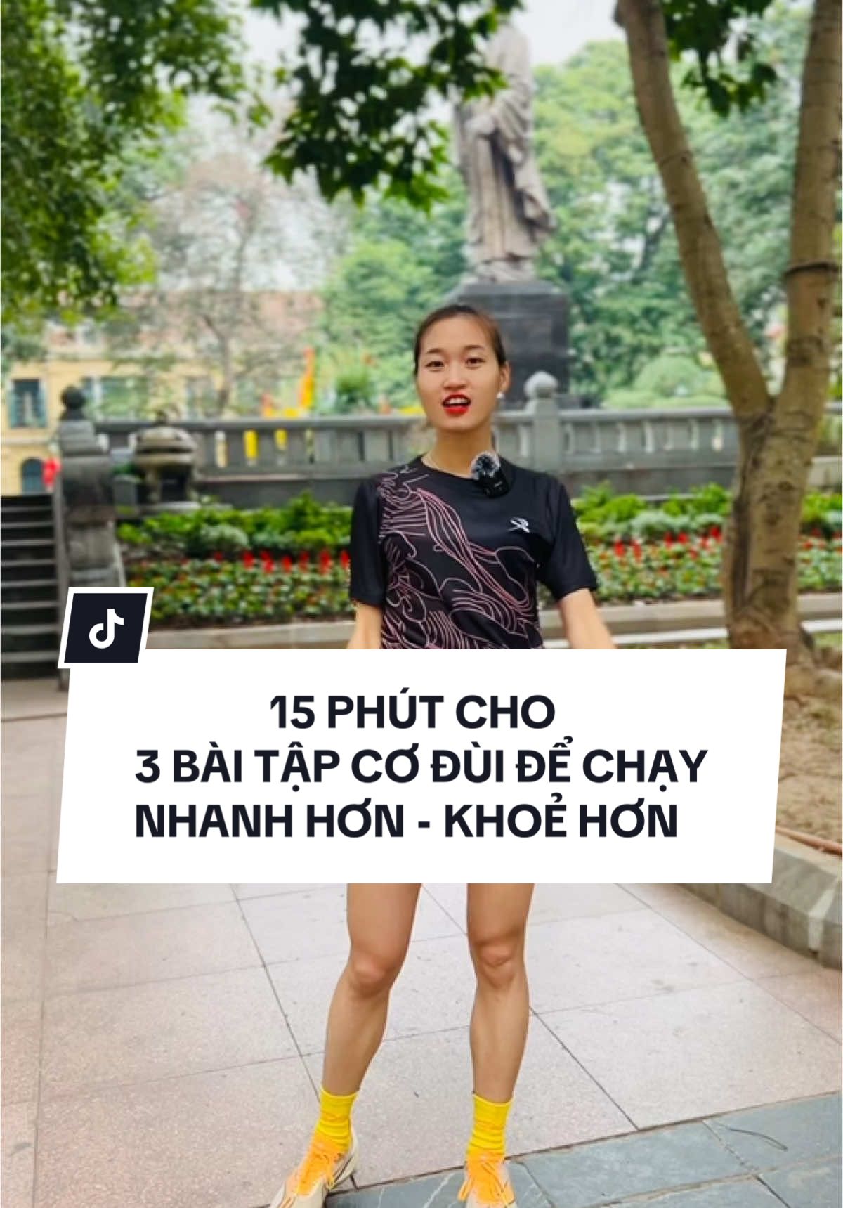 Muốn đùi khoẻ hơn để chạy có lực hơn, nhanh hơn thì hãy tập 3 bài tập này nhé!!! #quỳnh_cau #runners #xuhuongtiktok #Running 